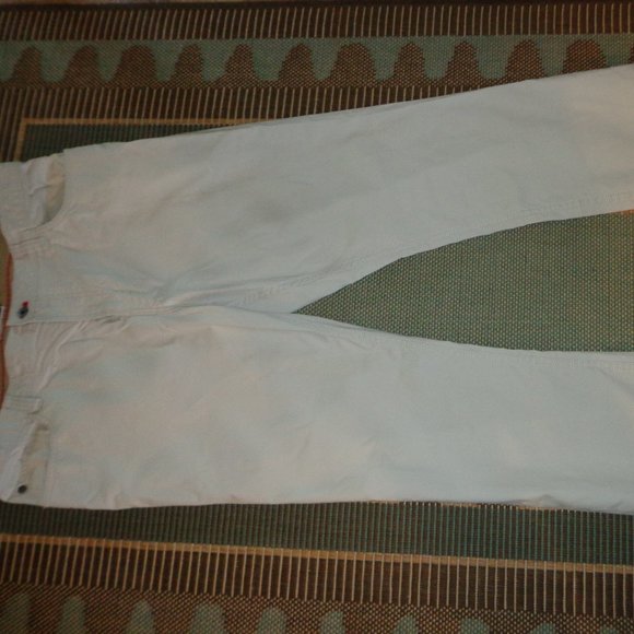 IZOD Saltwater Straight Fit Chino Pants 36W x 32L Stone Zip/Button Closure - Picture 2 of 11
